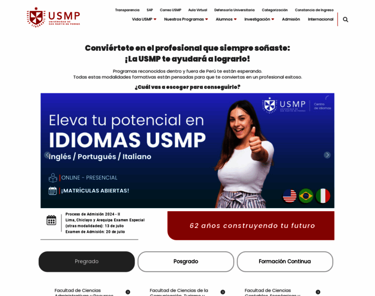 Usmp.edu.pe thumbnail