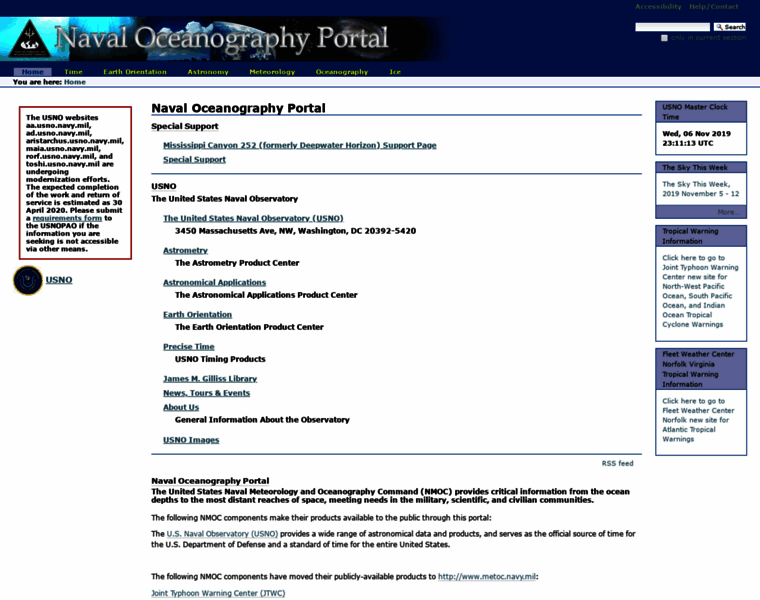 Usno.navy.mil thumbnail Usno.navy.mil thumbnail