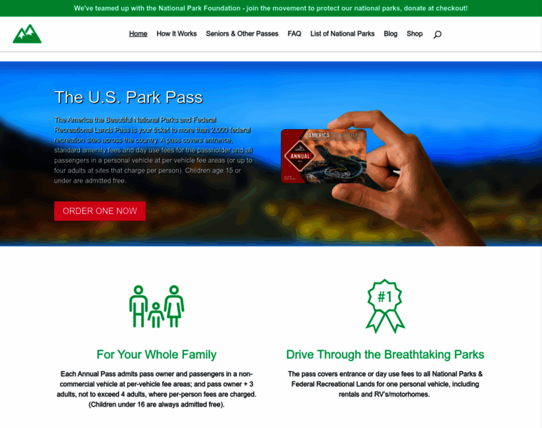 Usparkpass.com thumbnail
