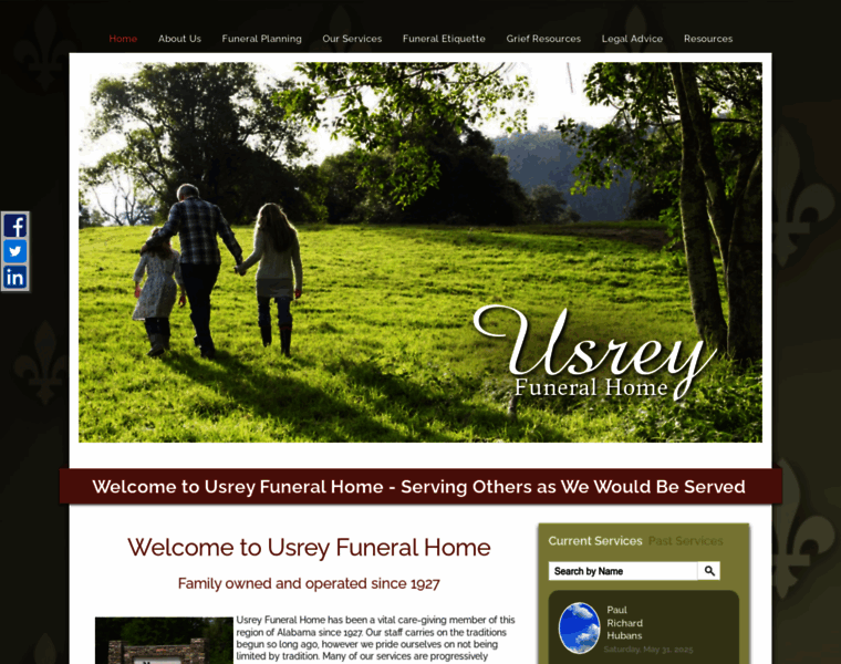 Usreyfuneralhome.com thumbnail Usreyfuneralhome.com thumbnail