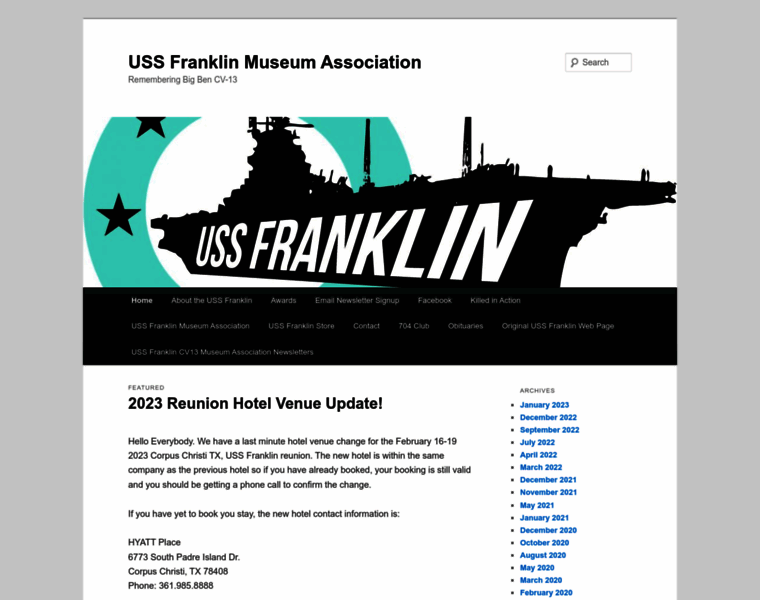 Ussfranklin.org thumbnail