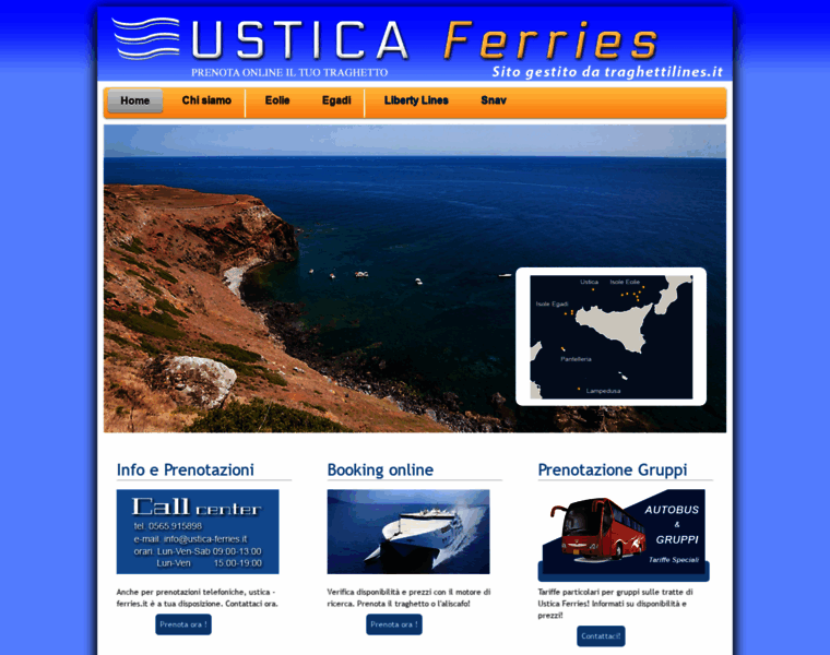 Ustica-ferries.it thumbnail
