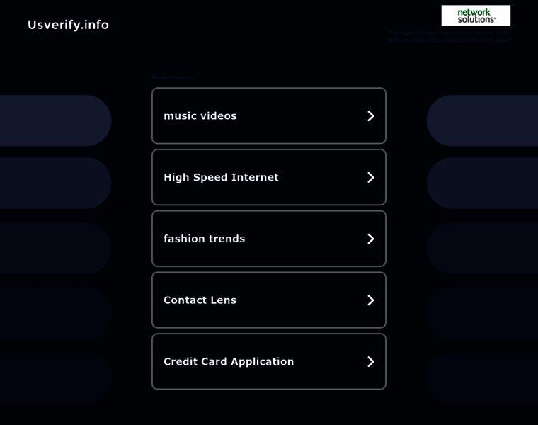 Usverify.info thumbnail