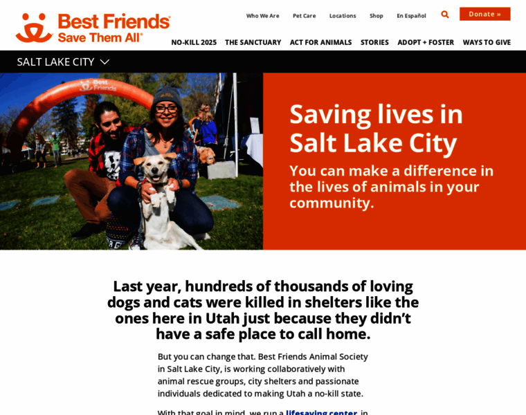 Utah.bestfriends.org thumbnail