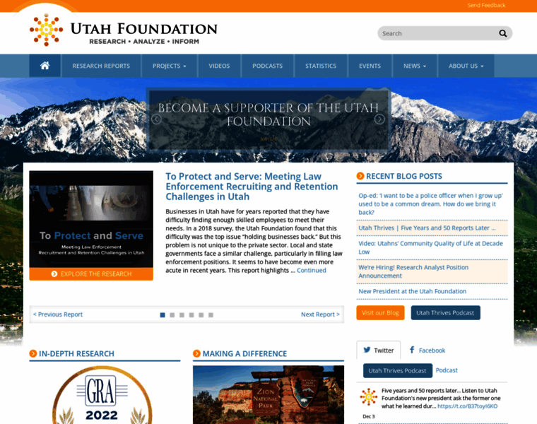 Utahfoundation.org thumbnail
