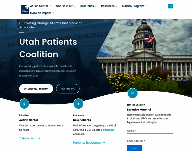 Utahpatients.org thumbnail