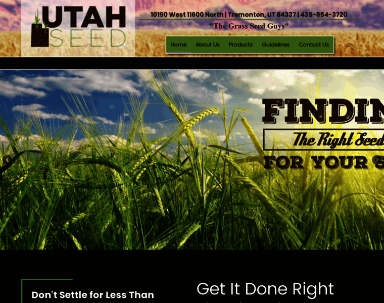 Utahseed.com thumbnail