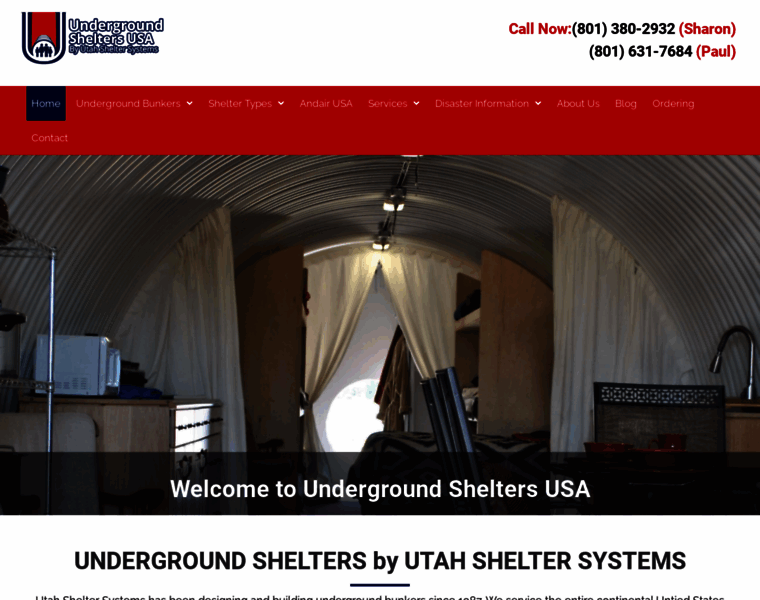 Utahsheltersystems.com thumbnail