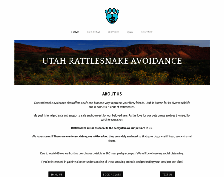 Utahsrattlesnakeavoidance.com thumbnail