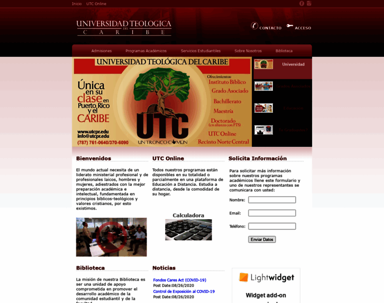 Utcpr.edu thumbnail