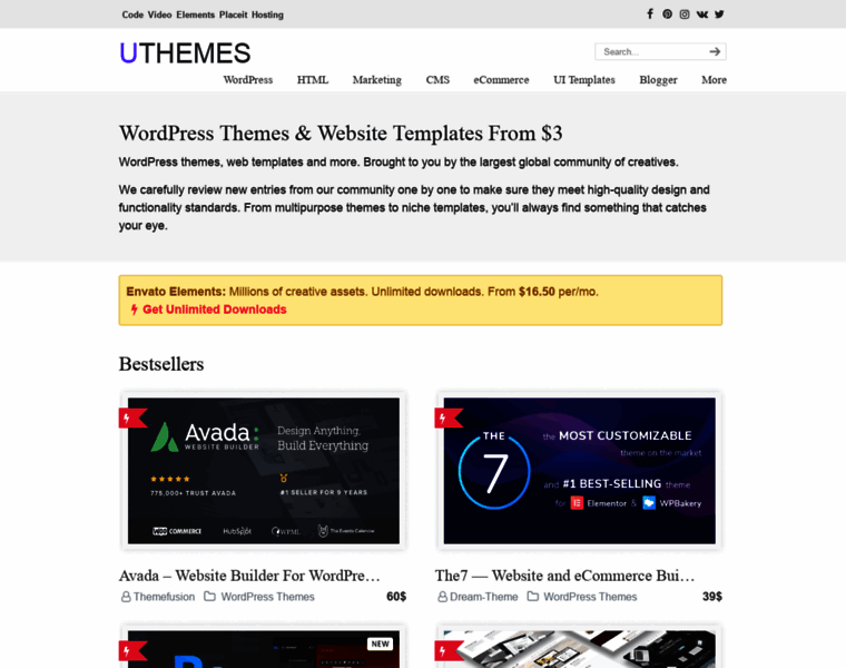 Uthemes.org thumbnail