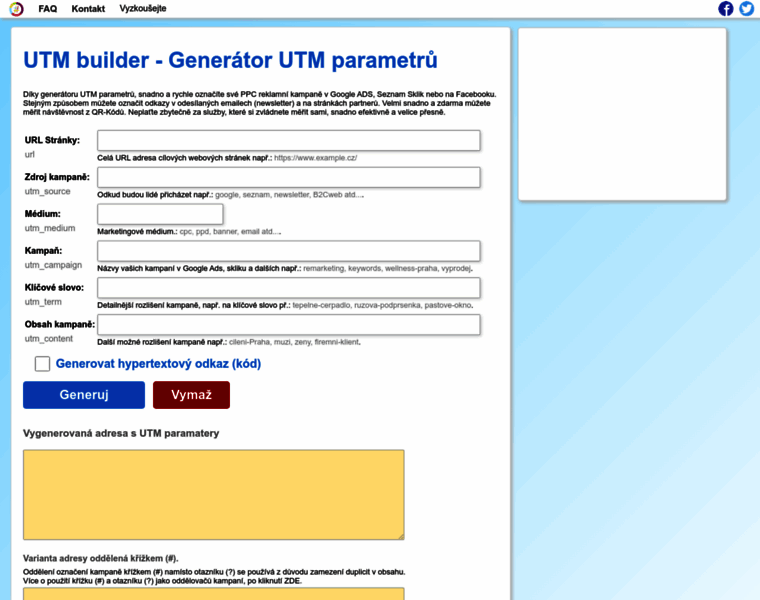 Utm-builder.cz thumbnail