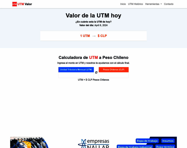 Utmvalor.cl thumbnail