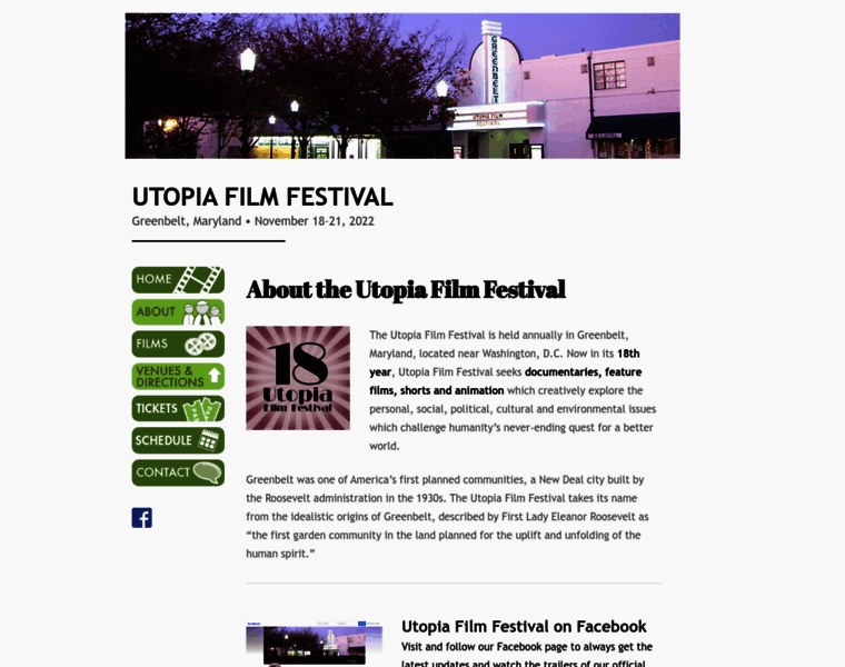 Utopiafilmfestival.org thumbnail