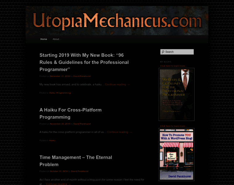 Utopiamechanicus.com thumbnail