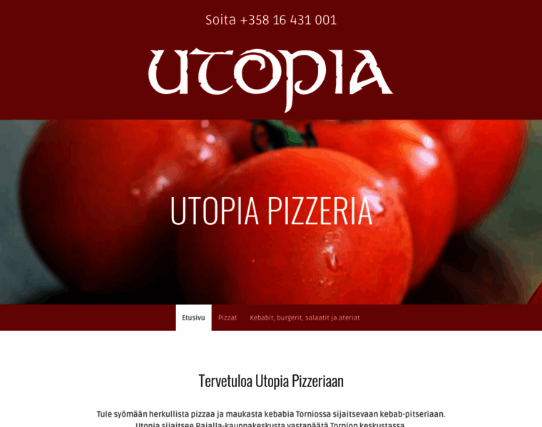 Utopiapizzeria.fi thumbnail