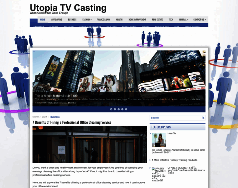Utopiatvcasting.com thumbnail