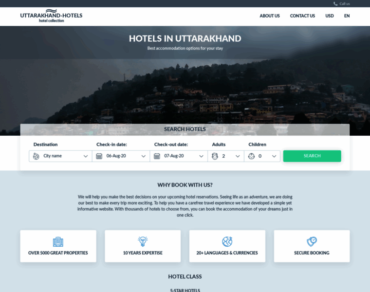 Uttarakhand-hotels.com thumbnail