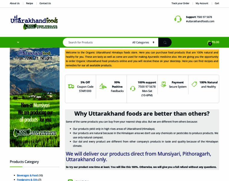 Uttarakhandfoods.com thumbnail