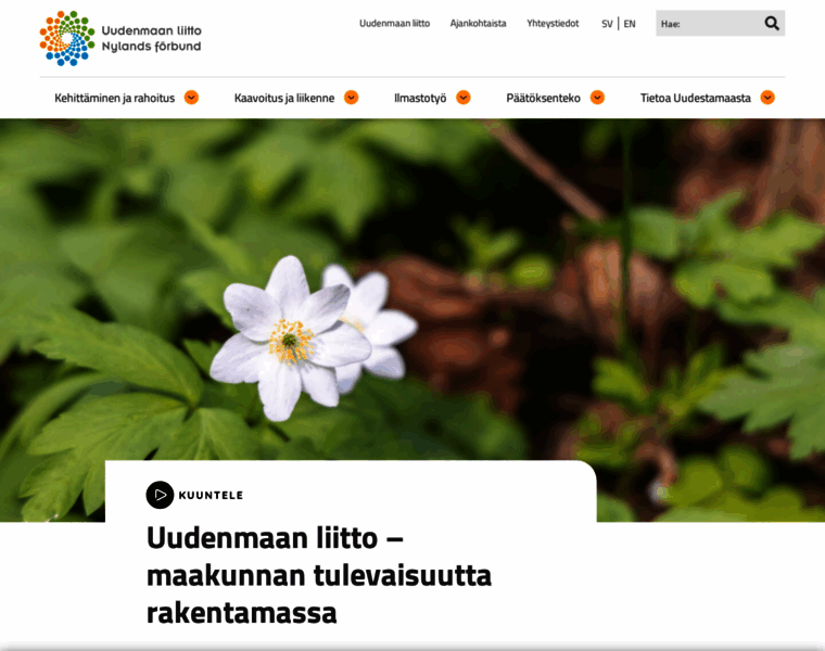Uudenmaanliitto.fi thumbnail