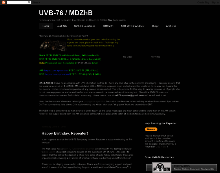 Uvb-76.net thumbnail