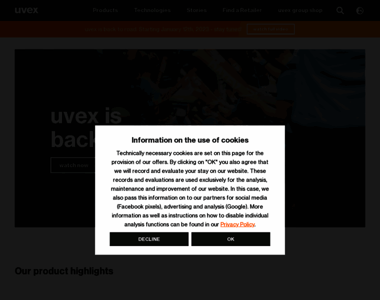 Uvex-sports.us thumbnail