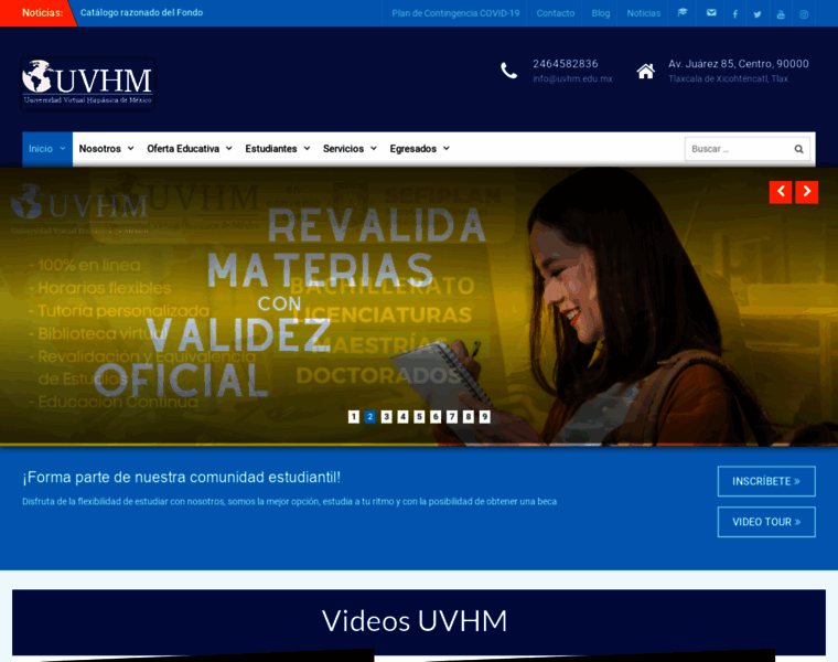 Uvhm.edu.mx thumbnail