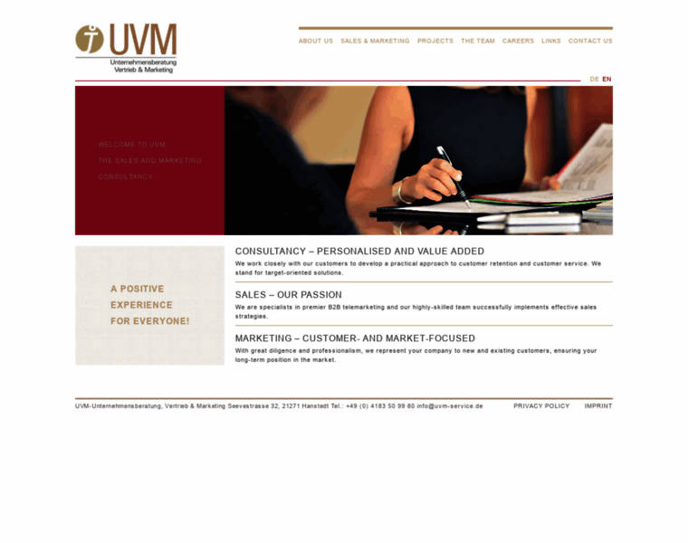 Uvm-service.de thumbnail