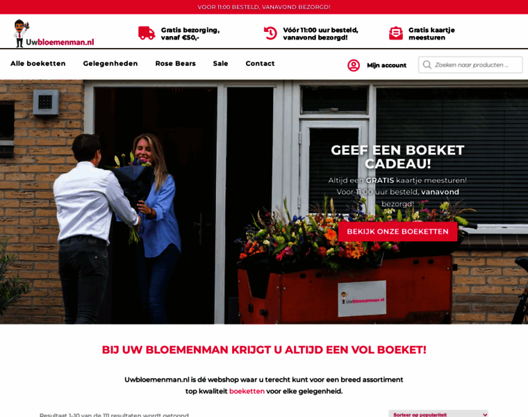 Uwbloemenman.nl thumbnail