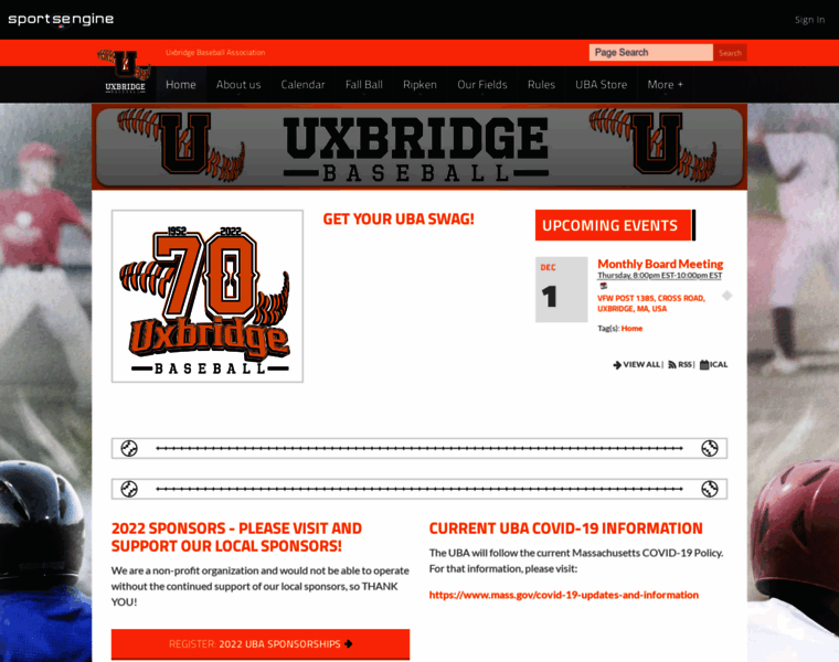 Uxbridgebaseball.com thumbnail