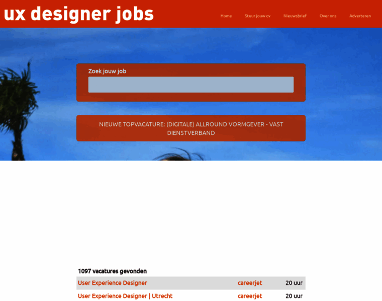 Uxdesignerjobs.nl thumbnail