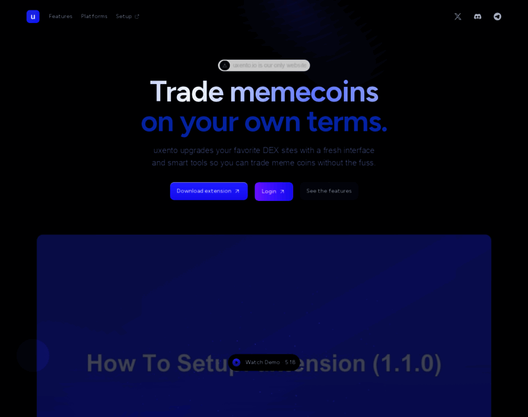 Uxento.io thumbnail
