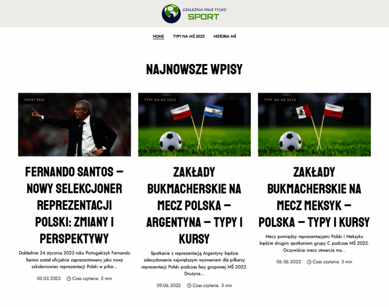 Uzalezniamnietylkosport.pl thumbnail