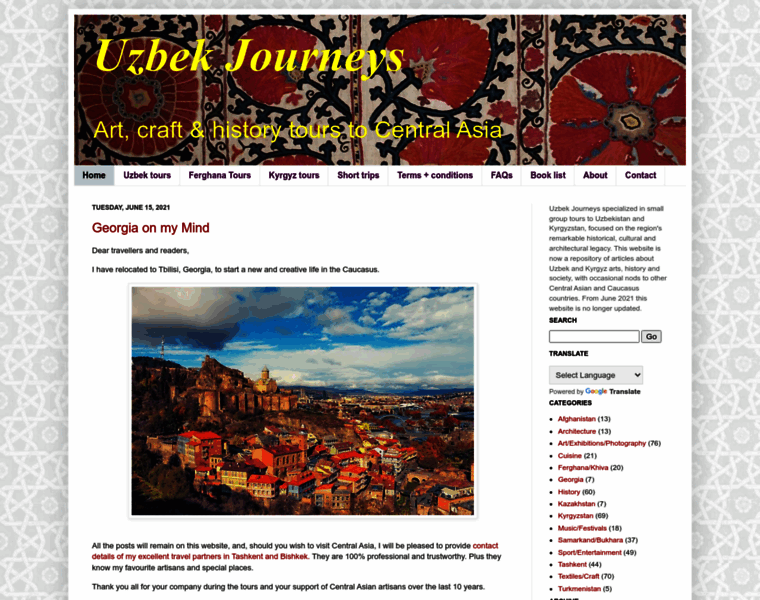 Uzbekjourneys.com thumbnail