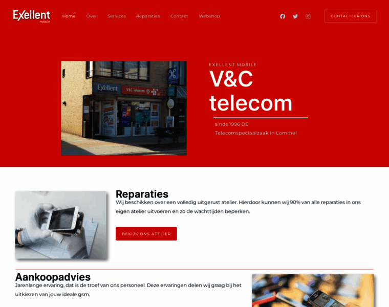 V-c-telecom.com thumbnail
