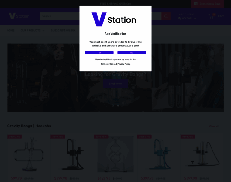 V-stationstore.com thumbnail