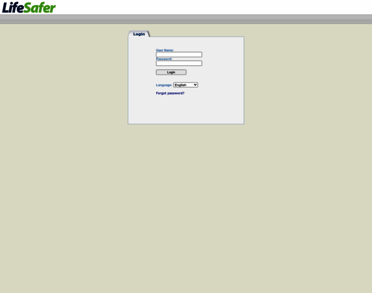 v3.lifesaferplus.com at WI. User Login