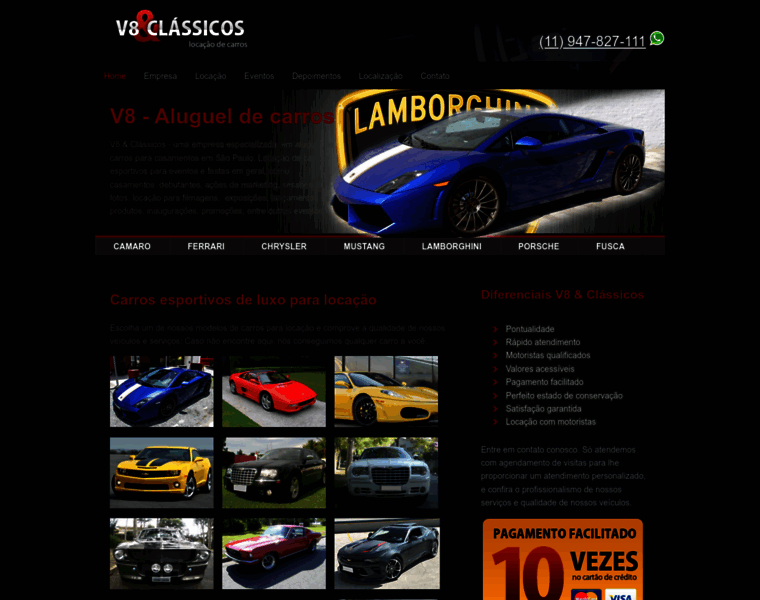 V8eclassicos.com.br thumbnail