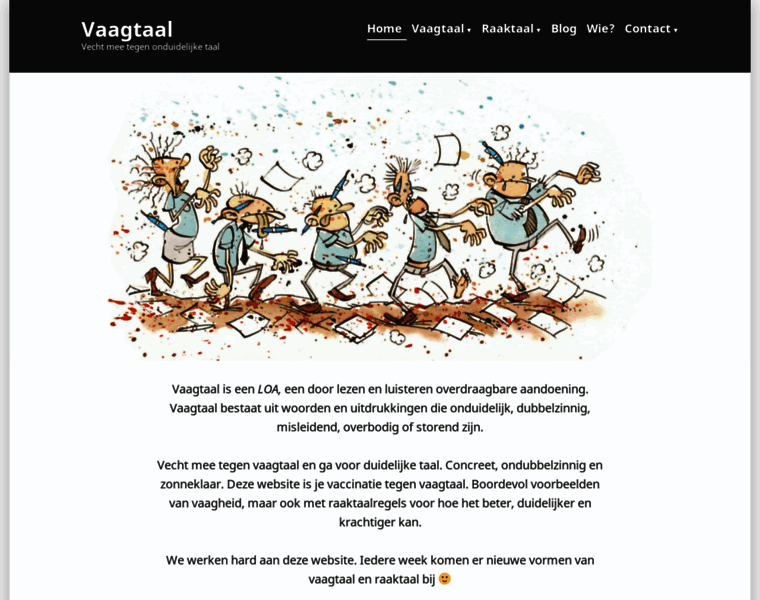 Vaagtaal.nl thumbnail