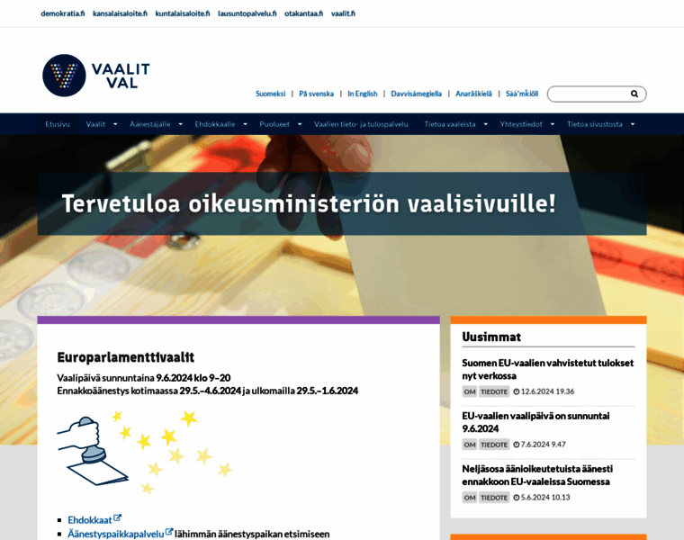 Vaalit.fi thumbnail