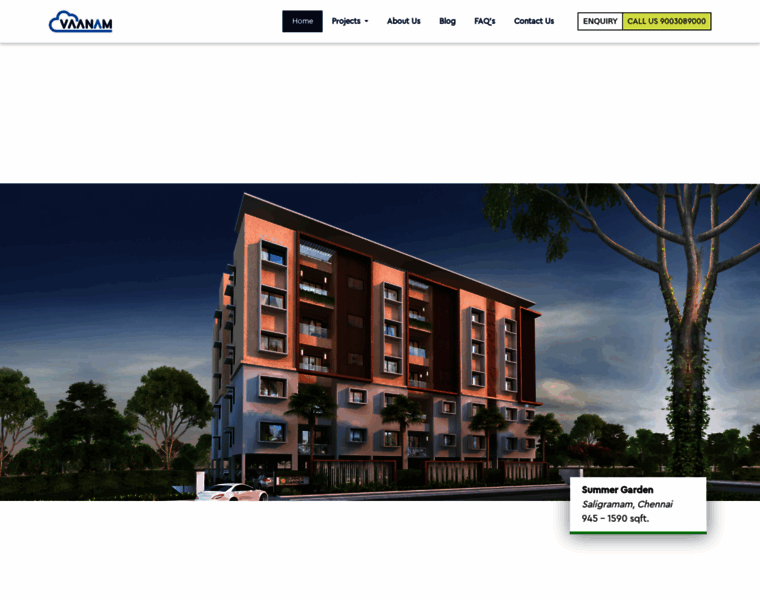 Vaanamconstructions.com thumbnail