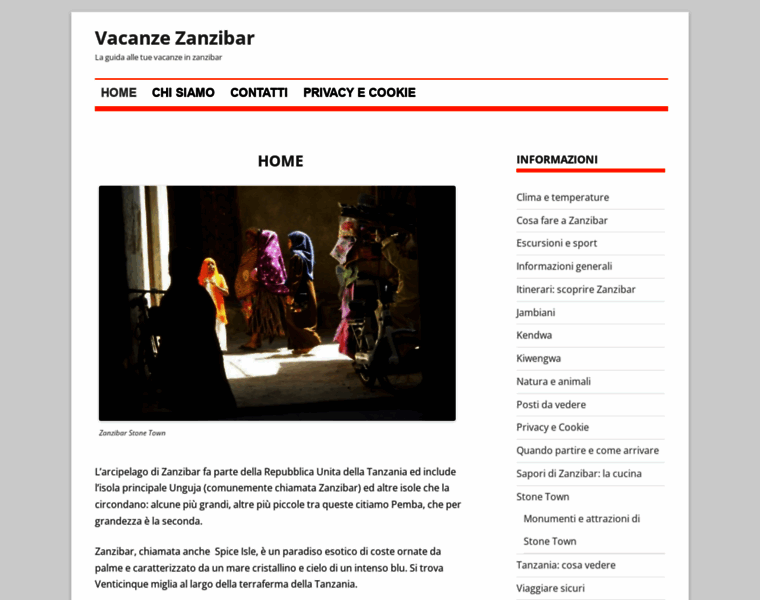 Vacanzezanzibar.com thumbnail
