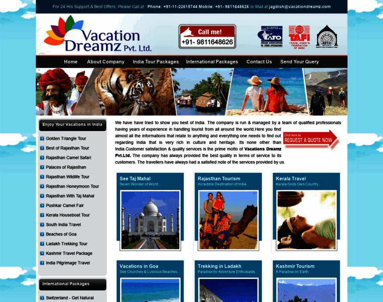 Vacationdreamz.com thumbnail
