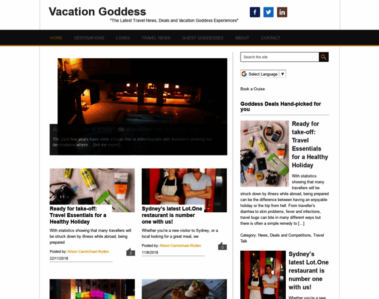 Vacationgoddess.com thumbnail