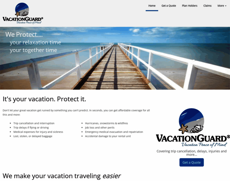 Vacationguard.com thumbnail