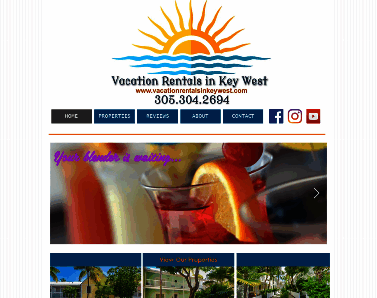 Vacationrentalsinkeywest.com thumbnail