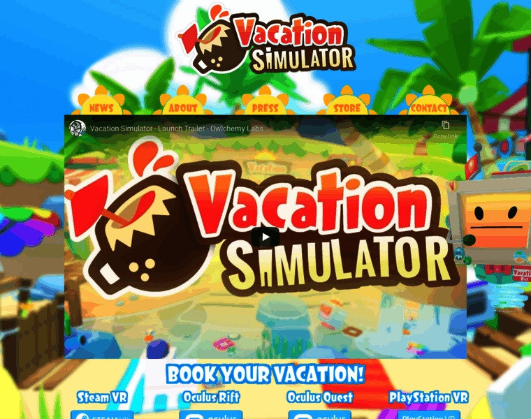 Vacationsimulatorgame.com thumbnail