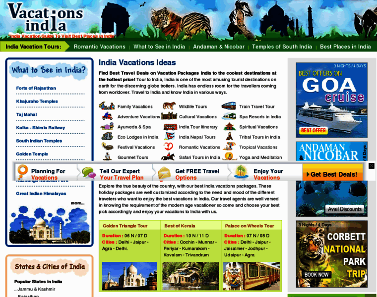 Vacationsindia.com thumbnail