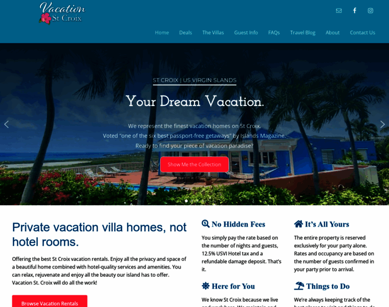 Vacationstcroix.com thumbnail