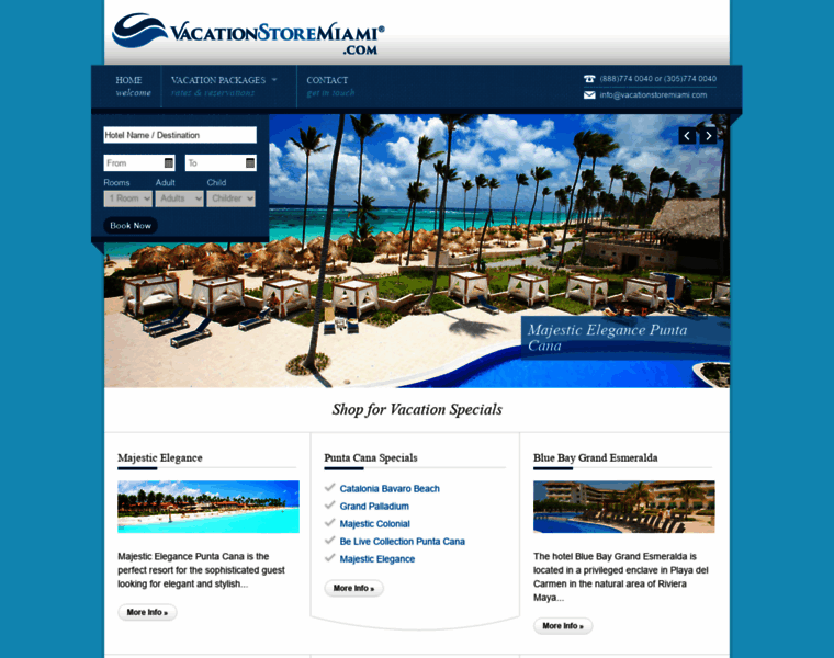 Vacationstoremiami.com thumbnail